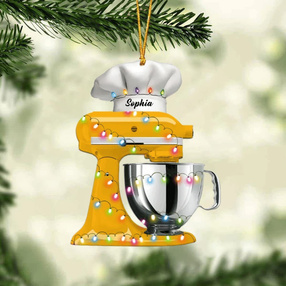 Christmas Holiday Baking Mixer Pendant