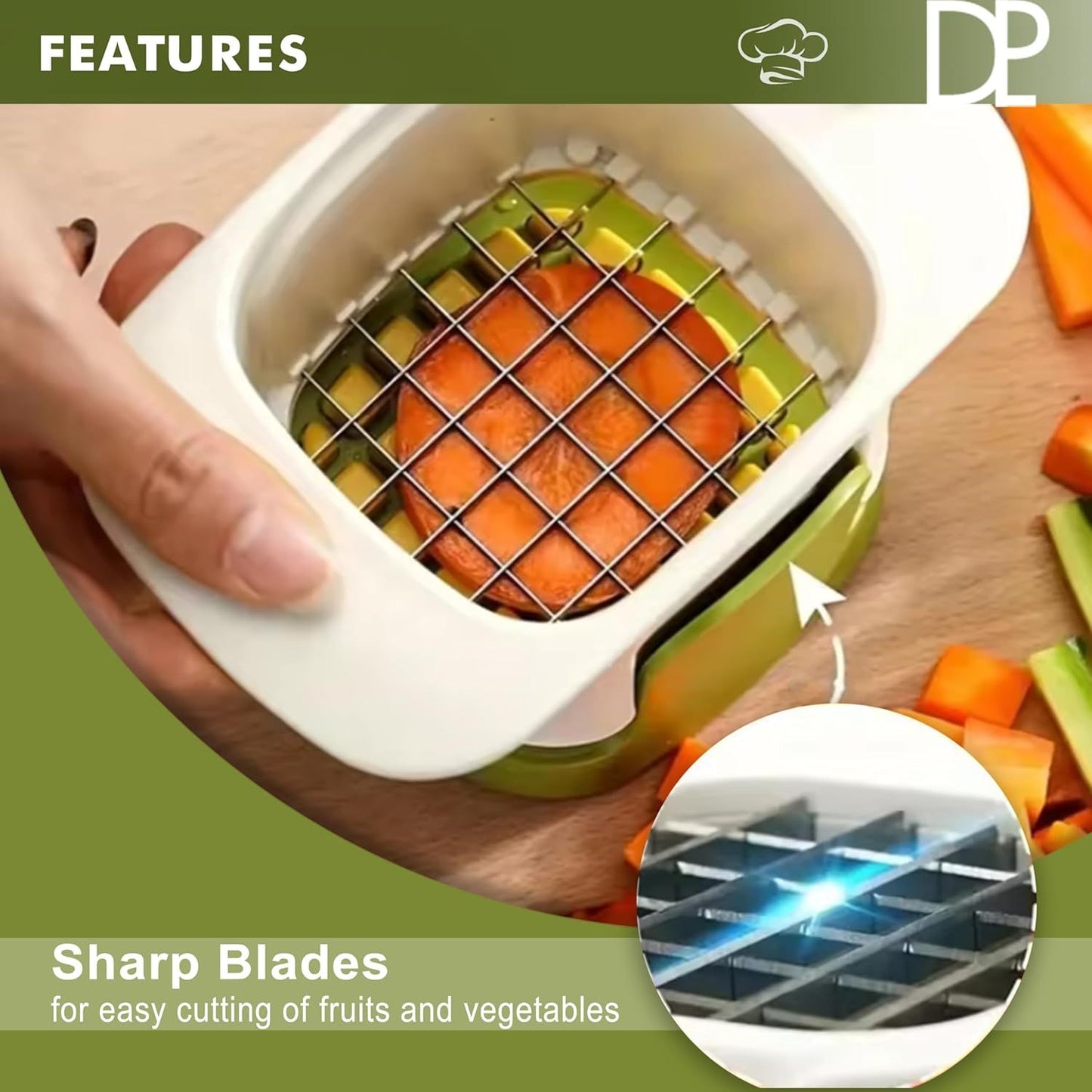 Kitchen Cup Fruit and Vegetable Chopper