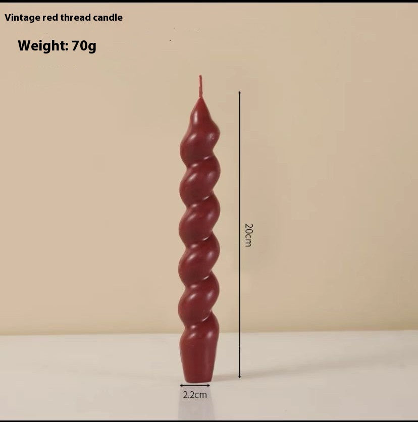 Wine Red Christmas Scented Candle