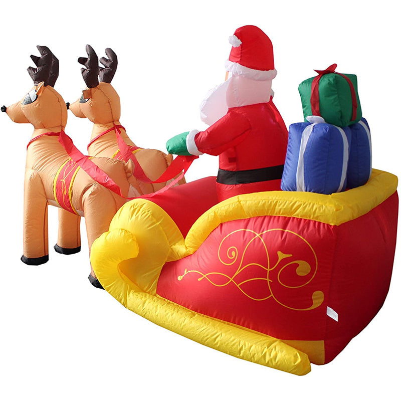 Christmas Inflatable Garden Decoration – Elk Sleigh