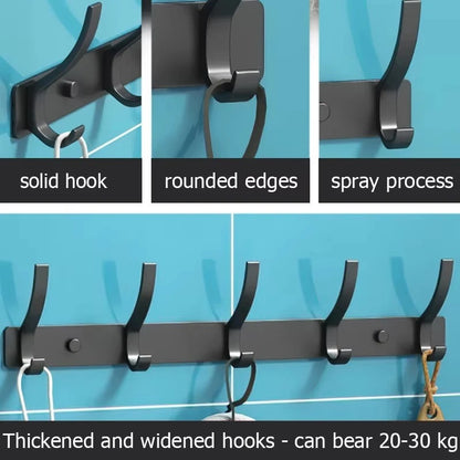 Thickened Wall Hook for Bathroom & Clothes