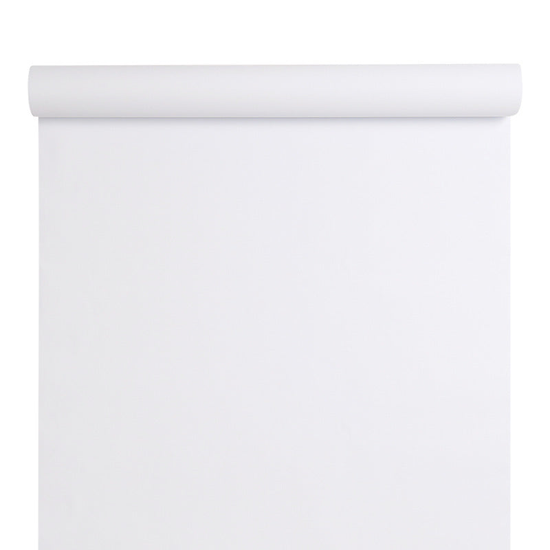 Solid Color Thick Frosted Self-adhesive Wallpaper