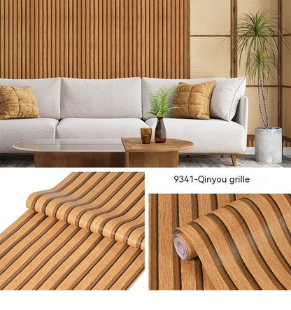 Modern Grille Background Peel and Stick Wallpaper