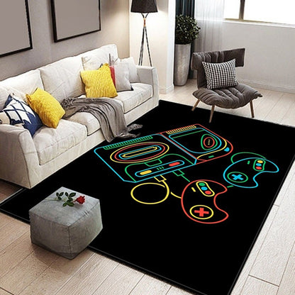 Electric Gaming Handle Living Room Carpet