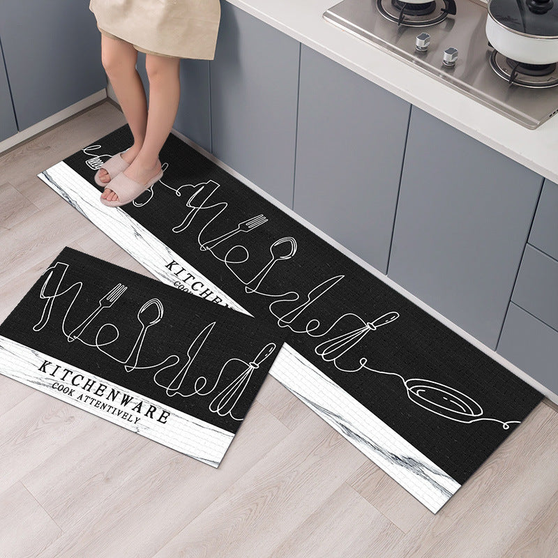 Long Kitchen Floor Mat Non-Slip Carpet