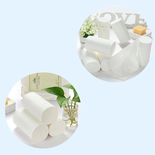 White Toilet Paper for Everyday Household Use