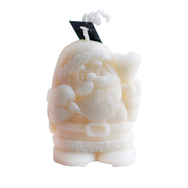 Christmas Santa Candle Silicone Mold