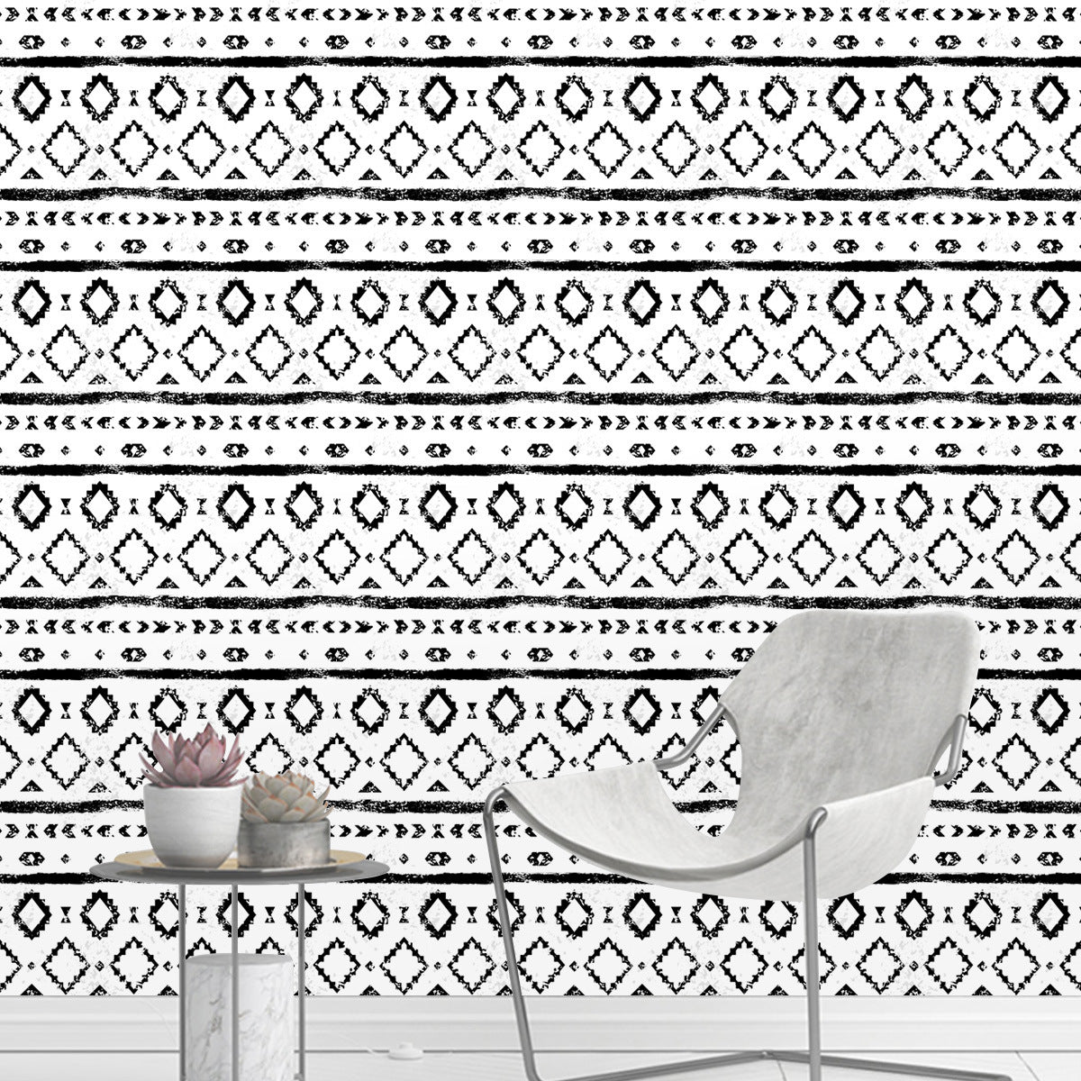 DIY Peel and Stick Furniture Wallpaper