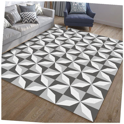Durable Living Room Carpet Area Rug