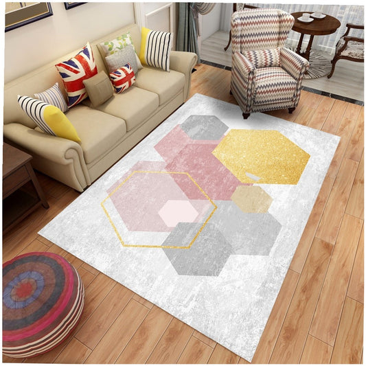 Durable Living Room Carpet Area Rug