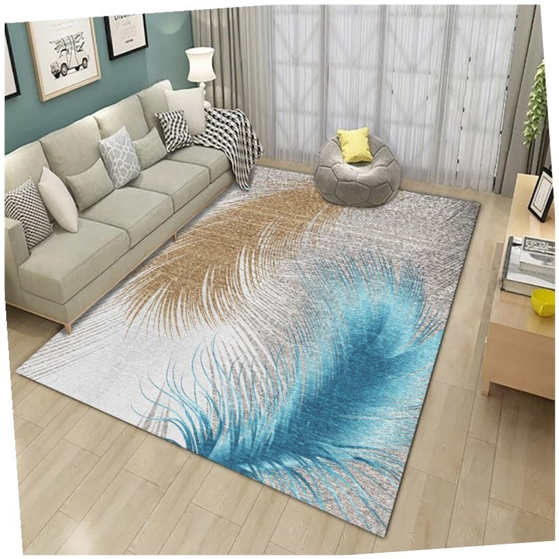 Durable Living Room Carpet Area Rug
