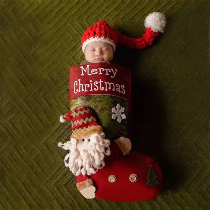 Cartoon Christmas Socks Sleeping Bag