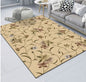 Blended Pattern Machine-Woven Rug for Home