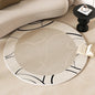 Cashmere-like Round Carpet Decoration Entrance Carpet