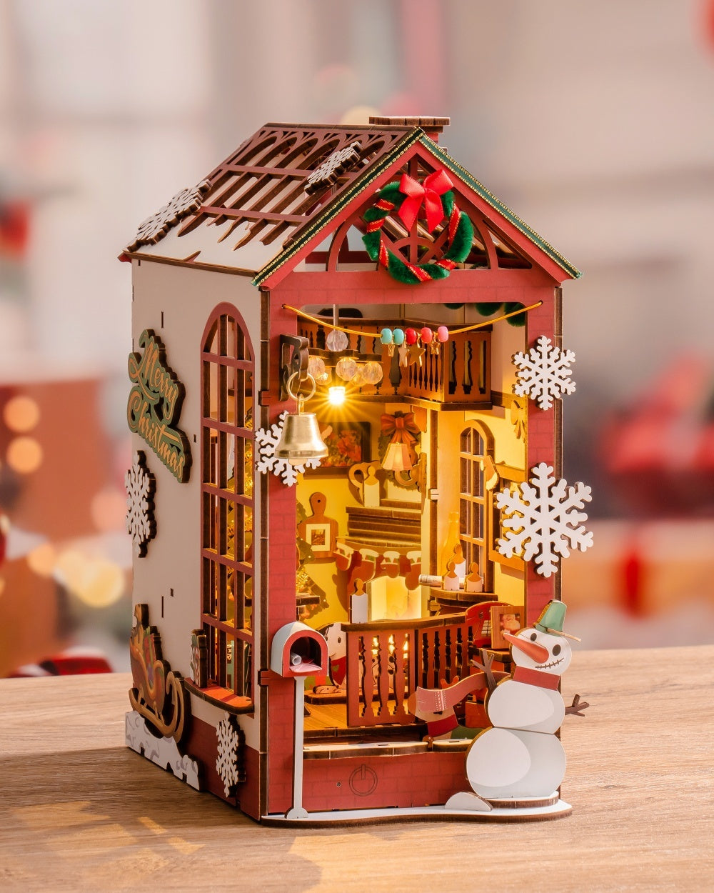 Christmas DIY Dollhouse Shelf Decoration Kit