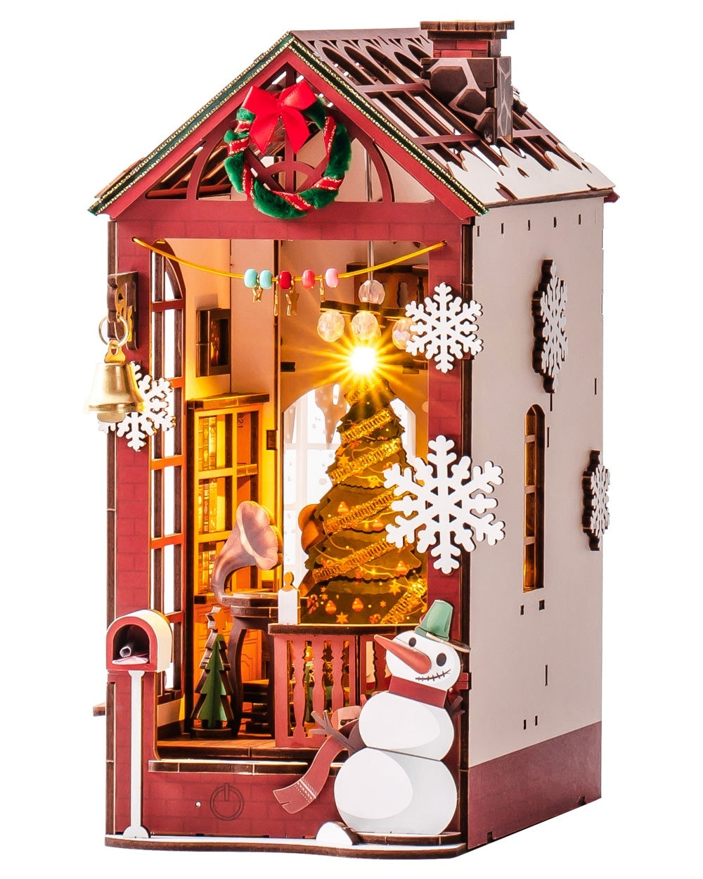 Christmas DIY Dollhouse Shelf Decoration Kit