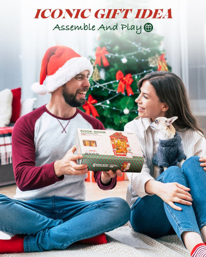 Christmas DIY Dollhouse Shelf Decoration Kit