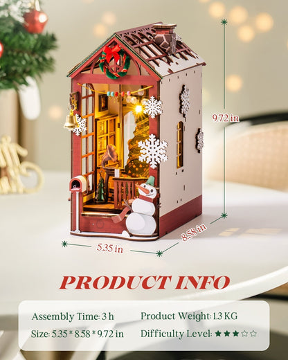 Christmas DIY Dollhouse Shelf Decoration Kit