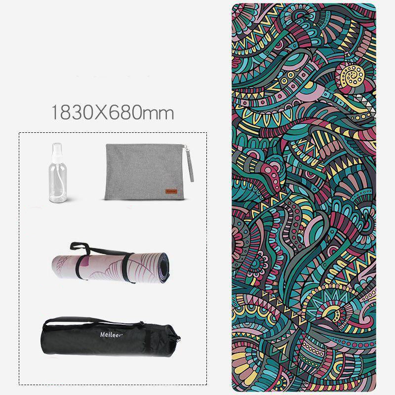 Eco-Friendly Rubber Yoga Exercise Mat