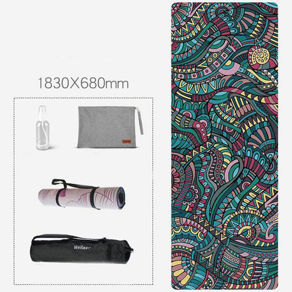 Eco-Friendly Rubber Yoga Exercise Mat