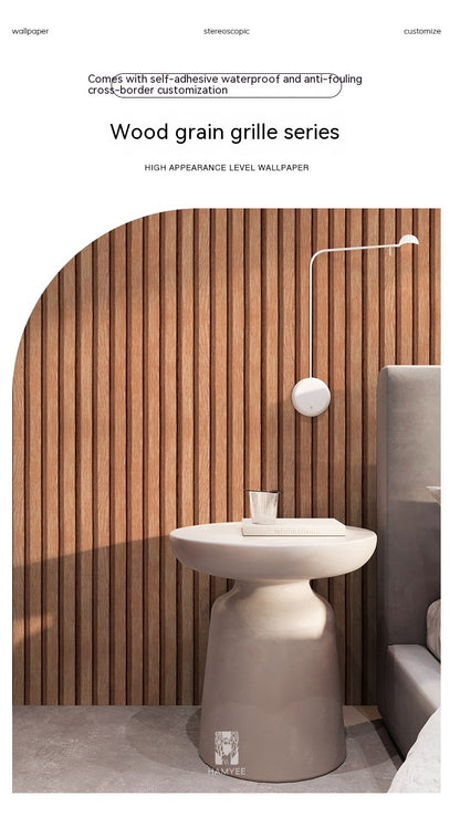 Modern Grille Background Peel and Stick Wallpaper