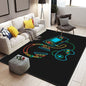 Electric Gaming Handle Living Room Carpet