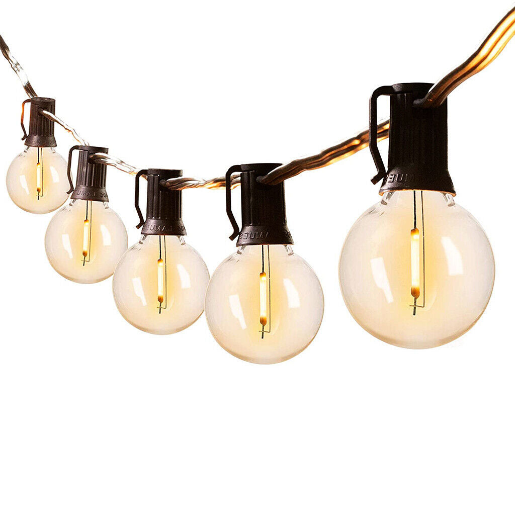 Outdoor Fairy Lights with G40 Bulbs
