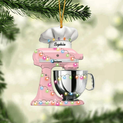 Christmas Holiday Baking Mixer Pendant