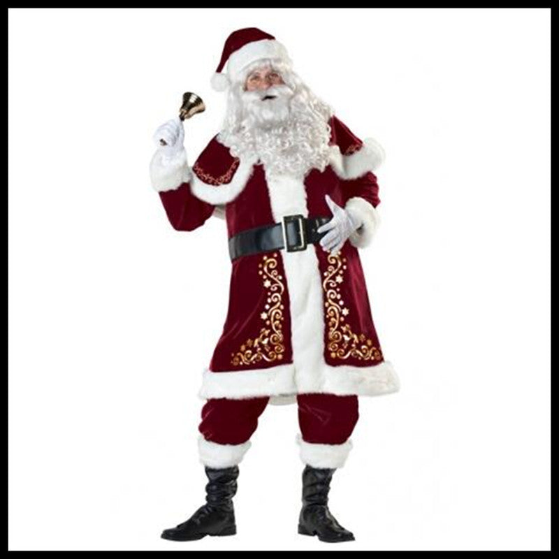 Adult Holiday Santa Claus Costume