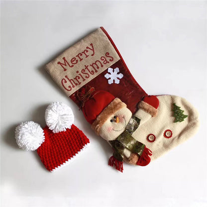 Cartoon Christmas Socks Sleeping Bag