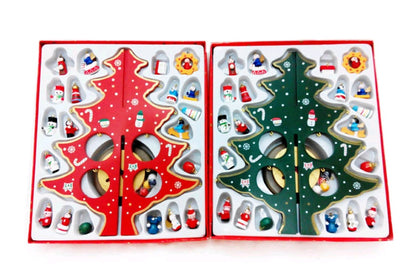 Creative Wooden Christmas Tree Desktop Decoration