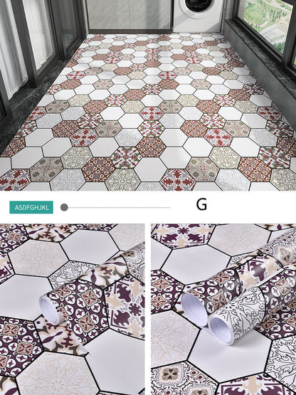 Self-Stick Balcony Tile Floor Sticker Waterproof