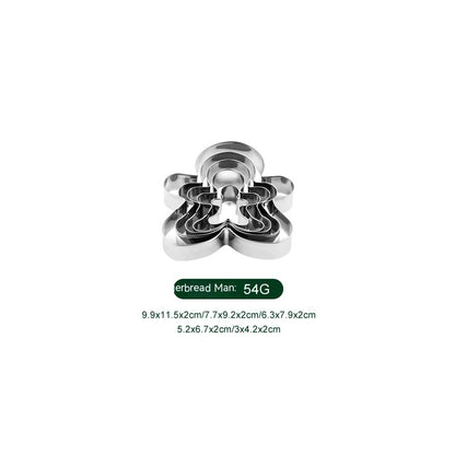 Christmas Biscuit Cake Fondant Mold