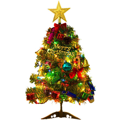 60cm Mini Tabletop Christmas Tree with LED Lights