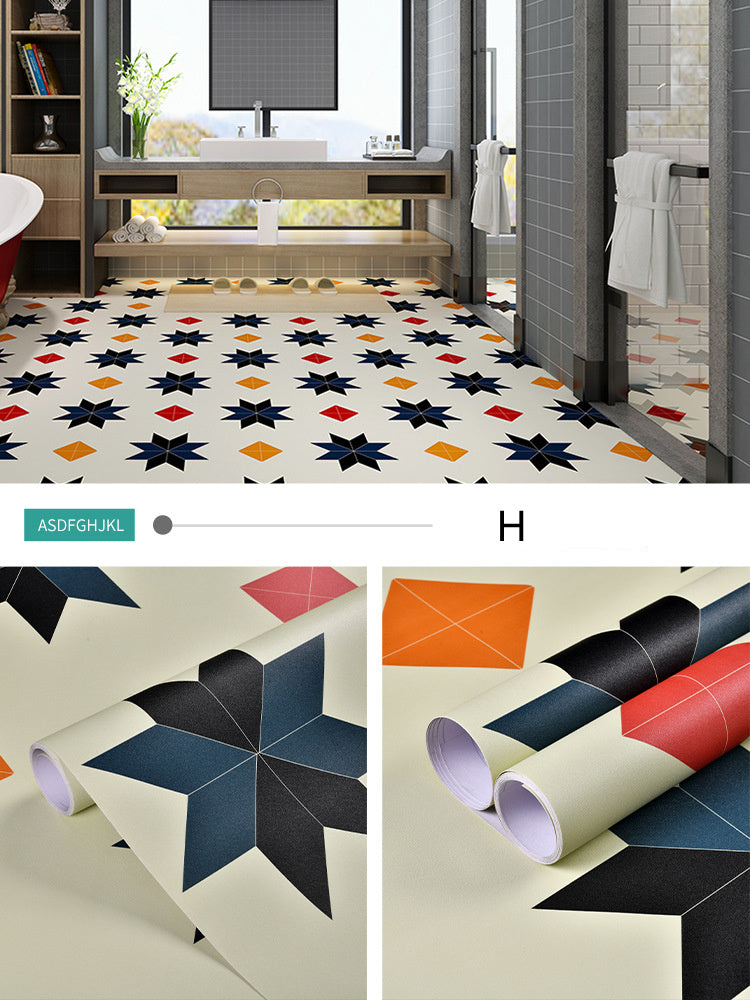 Self-Stick Balcony Tile Floor Sticker Waterproof