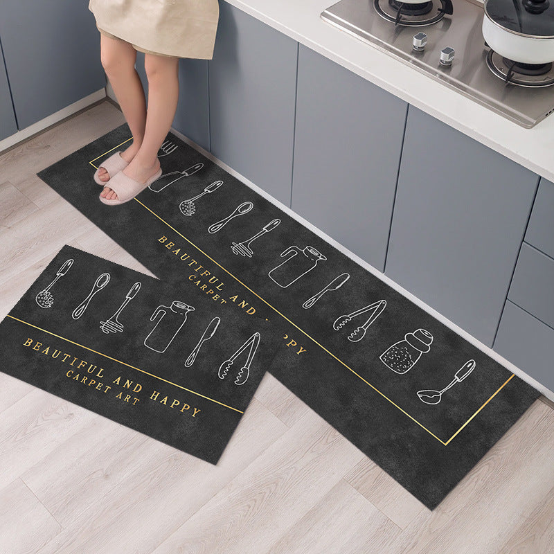 Long Kitchen Floor Mat Non-Slip Carpet