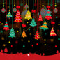 Festive Christmas Ornament Window Stickers