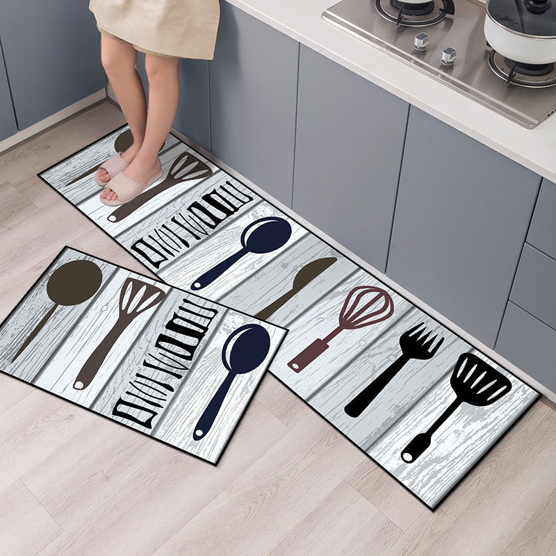 Long Kitchen Floor Mat Non-Slip Carpet