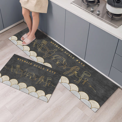 Long Kitchen Floor Mat Non-Slip Carpet