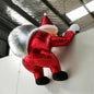 Christmas Inflatable Climbing Wall Santa Decoration