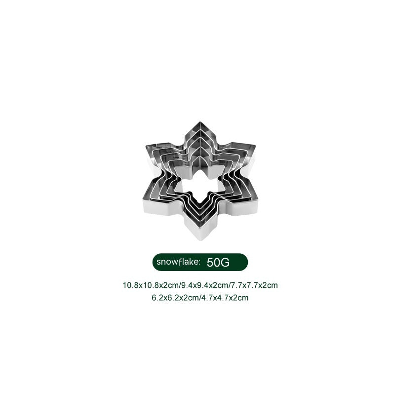 Christmas Biscuit Cake Fondant Mold