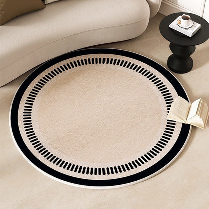 Cashmere-like Round Carpet Decoration Entrance Carpet