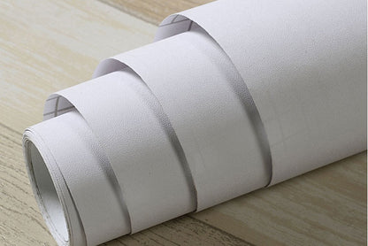 Solid Color Thick Frosted Self-adhesive Wallpaper