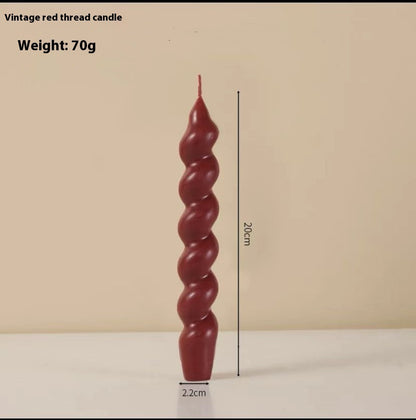 Wine Red Christmas Scented Candle