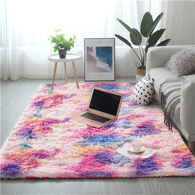 Tie-Dye Bedside Floor Carpet Mat