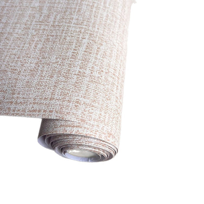 Peel and Stick Linen Wall Renovation Wallpaper