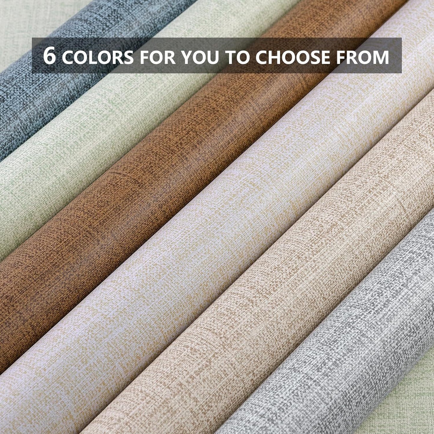 Peel and Stick Linen Wall Renovation Wallpaper