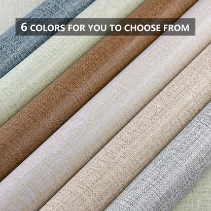 Peel and Stick Linen Wall Renovation Wallpaper