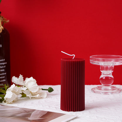 Wine Red Christmas Scented Candle