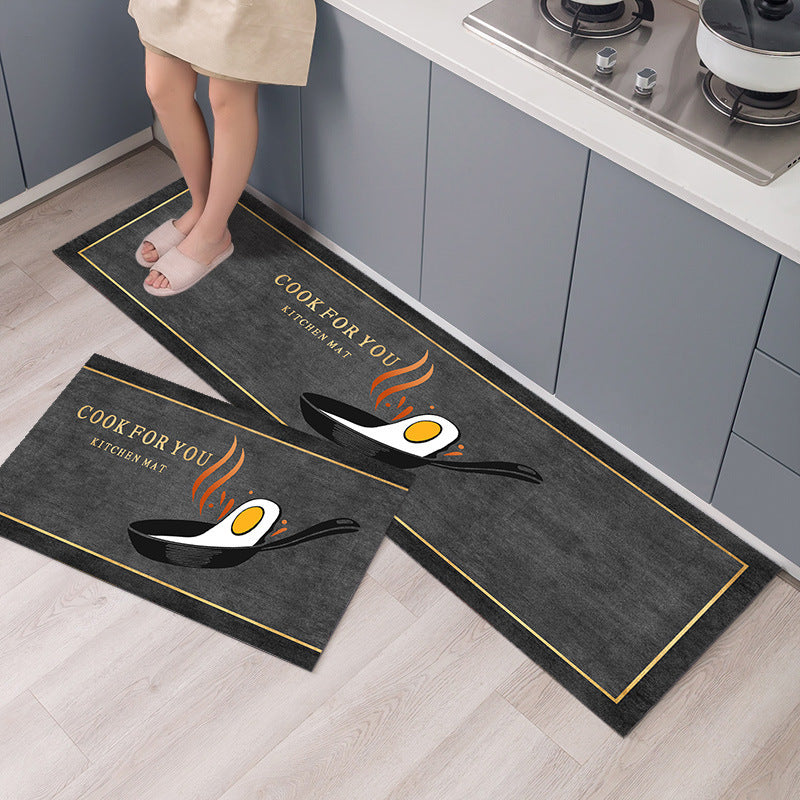 Long Kitchen Floor Mat Non-Slip Carpet